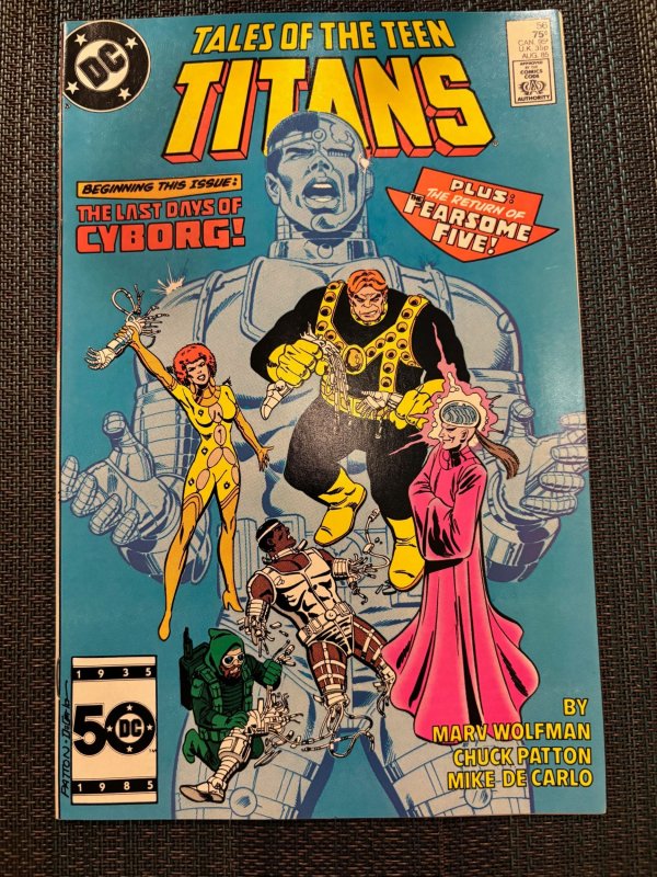 Tales of the Teen Titans #56 Direct Edition (1985)