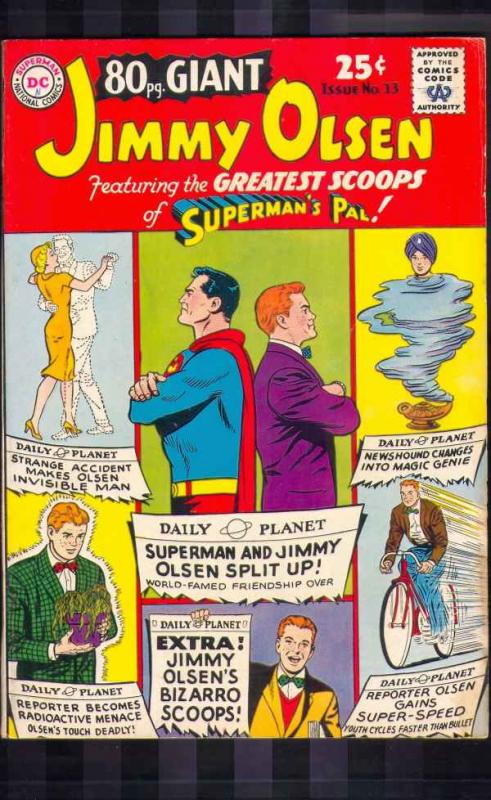 Eighty Page Giant #13 (Aug-65) FN/VF Mid-High-Grade Jimmy Olsen, Elastic Lad