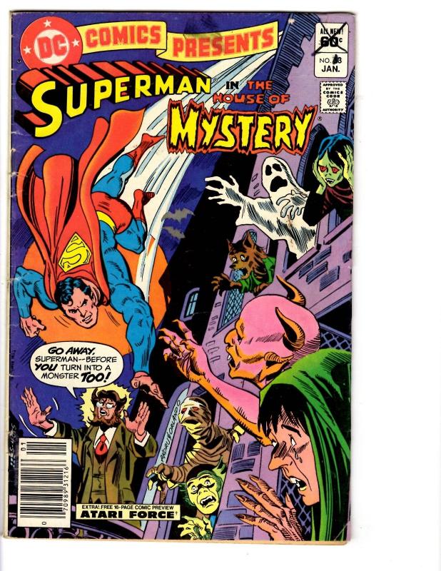 5 DC Comics Presents Comic Books # 48 50 51 52 53 Superman Aquaman Atom BH24