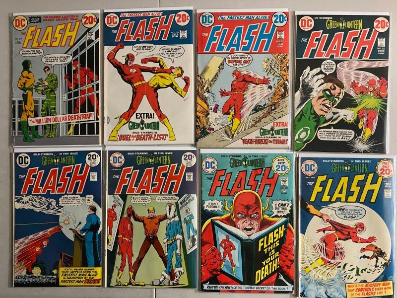 Flash lot #209-250 + Special DC 1st Series (average 5 VG/FN) 38 diff (1971-'77)