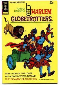 Harlem Globetrotters #7 1973-world famous basketball team-Hanna-Barbera-VF/NM 