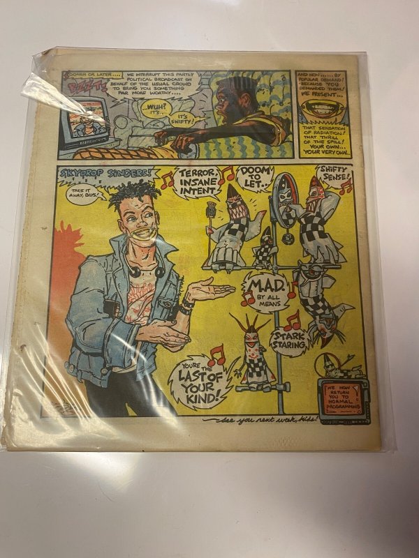 2000 AD Judge Dredd Prog 484 IPC MAGAZINES LTD. UK Comic Newspaper 5 KM47