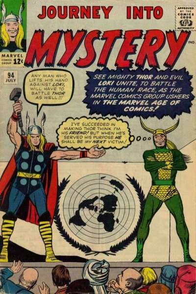 Journey into Mystery (1952 series)  #94, Good- (Stock photo)