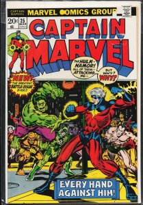 Captain Marvel #25 (1973) Captain Marvel