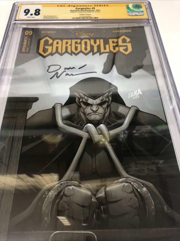 Gargoyles (2023) # 9 (CGC 9.8 SS) signed Nakayama • Census = 1 • Variant Cover H