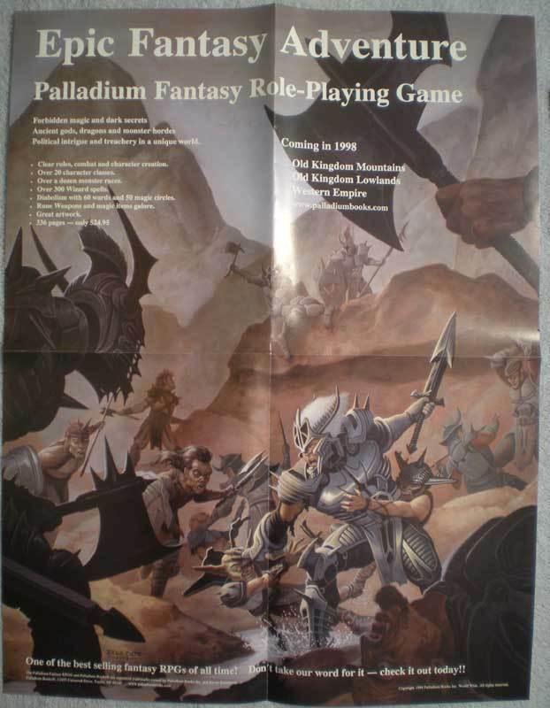 EPIC FANTASY ADVENTURE Promo poster, 17x22, Unused, more Promos in store