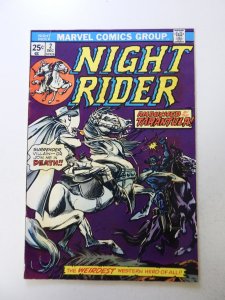 Night Rider #2 (1974) FN/VF condition