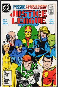 Justice League #1 (1987) Justice League [Key Issue]