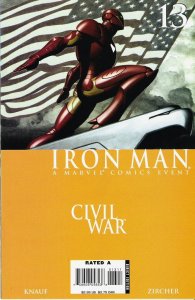 Iron Man #13 (2006)  NM+ to NM/M  original owner  Civil War