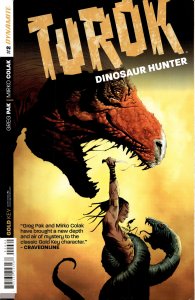Turok: Dinosaur Hunter #2 Subscription Cover (2014) Turok