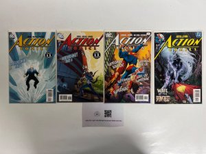 4 Action Comics DC Comic Books # 820 830 838 839 Batman Superman Flash 58 JS35