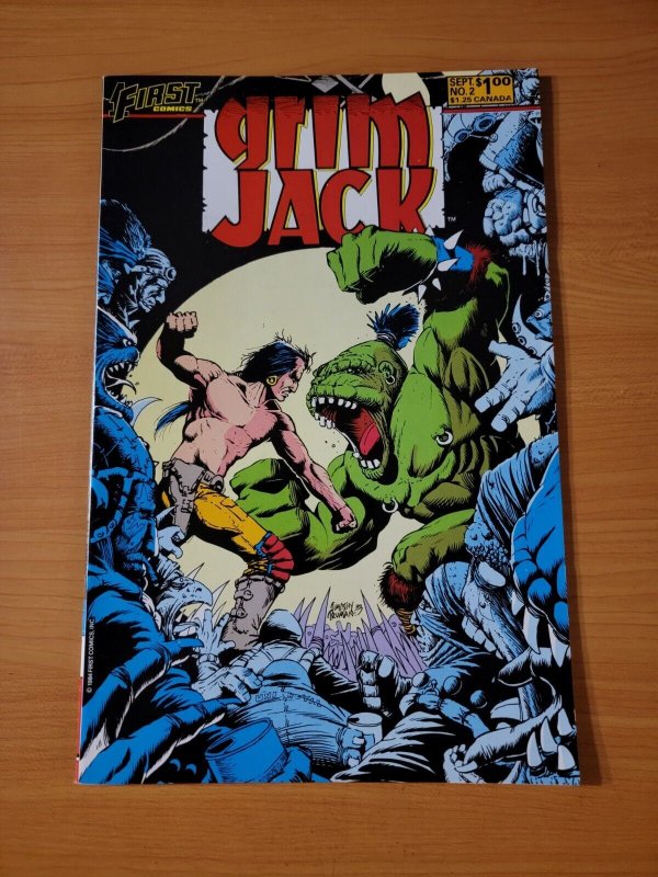 Grim Jack #2 ~ NEAR MINT NM ~ 1984 First Comics