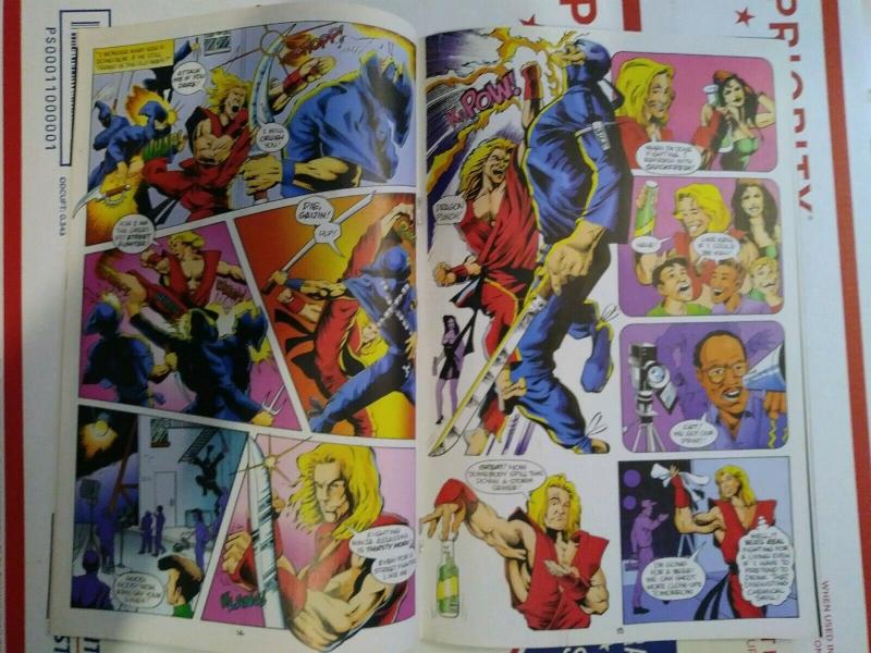 Street Fighter 1 First Comic Book App Of Ryu Chun Li Ken Etc Malibu 1993 Hipcomic