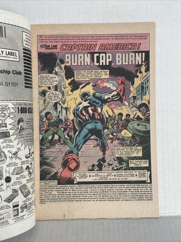 Captain America #234