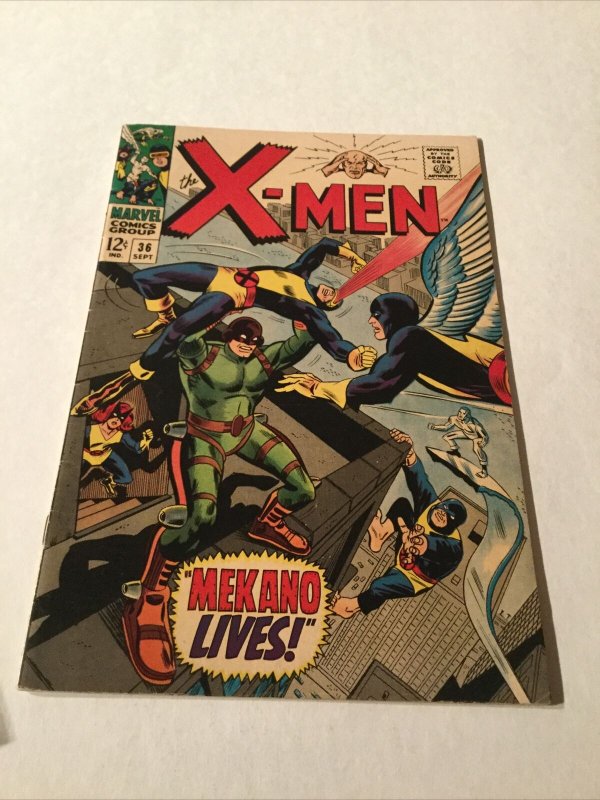 X-Men 36 Vf- Very Fine- 7.5 Marvel Comics