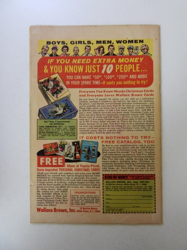 Sub-Mariner #5 (1968) 1st appearance of Tiger Shark GD/VG condition