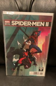 Spider-Men II #1 Fried Pie Cover (2017)
