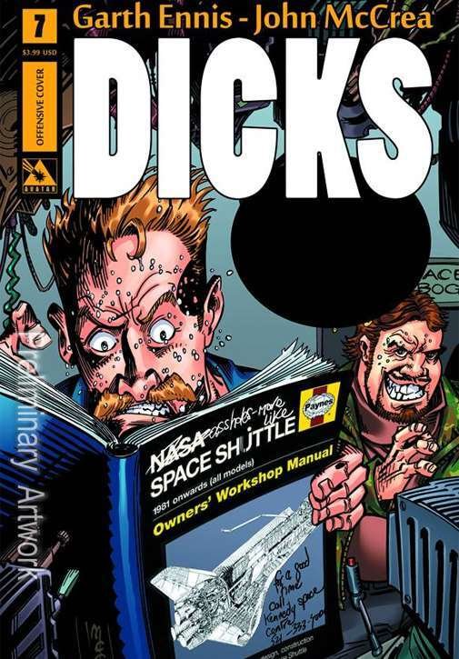 Dicks (2nd Series) #7A VF/NM ; Avatar | Garth Ennis Offensive Variant