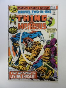 Marvel Two-in-One #15 (1976) VF condition MVS intact