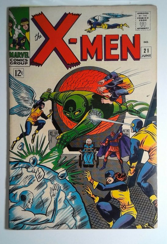 The X-Men #21 (1966) Marvel 5.0 VG/FN Comic Book