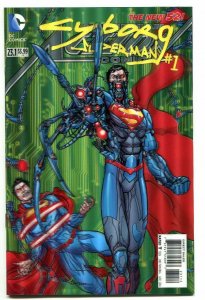 Action Comics-Superman-#23.1-Cyborg Superman-#1-3-D Variant-2nd Print-NM