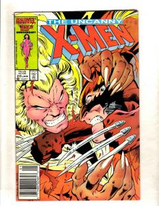 Uncanny X-Men # 213 FN Marvel Comic Book Wolverine Sabretooth Mutant JL15