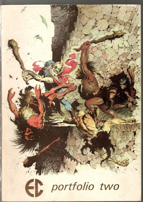 EC Portfolio Two #2 1972-Frank Frazetta cover-Wally Wood-Jack Davis-Alex Toth...