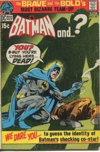1971 Brave & Bold #95 ~Batman & ?~ (Grade 4.5) WH