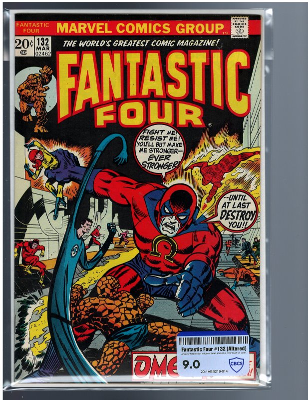 Fantastic Four #132 (1973) CBCS 9.0