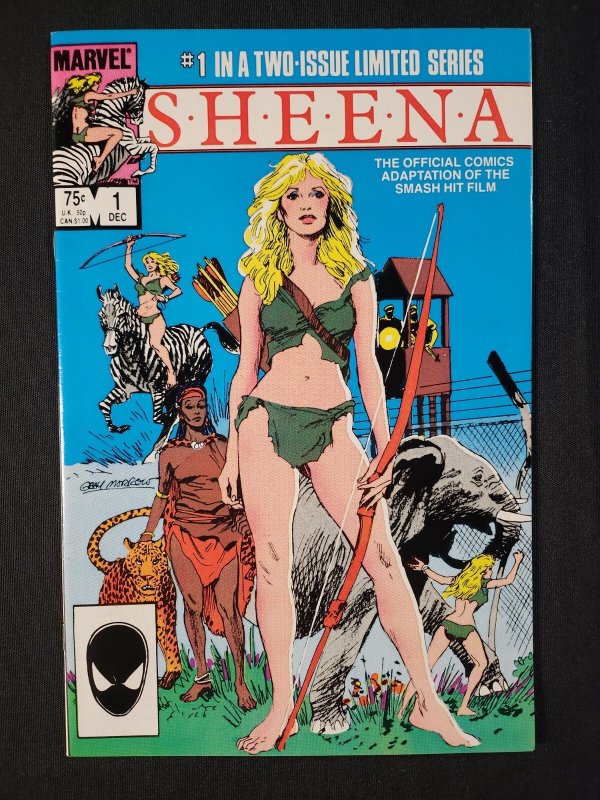 Sheena 2PC #1-2 - Gray Morrow Cover & Interiors (9.0/9.2) 1984