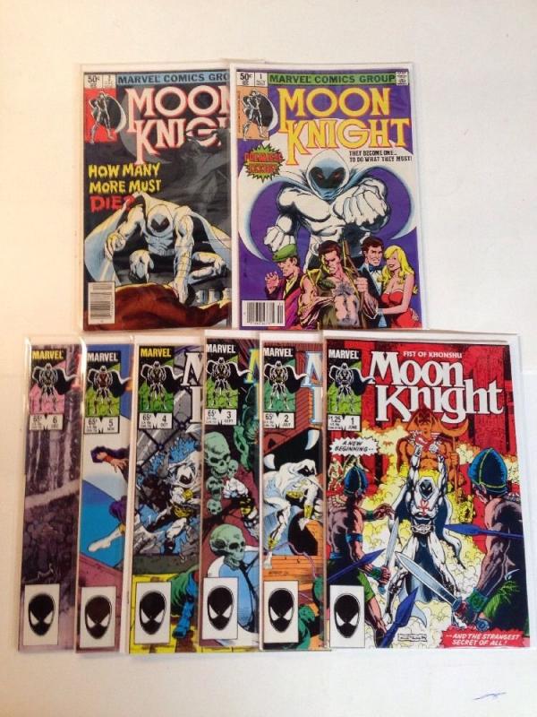 Moon Knight 1-2 Fist Of Khonshu 1-6 Complete VF/NM Lot Set Run