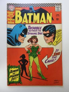 Batman #181 (1966) 1st appearance of Poison Ivy Poor condition Pin-Up missing