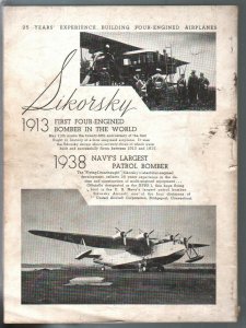 Popular Aviation 6/1938-Douglas DC-3 photo and info-fighting enemies-VG