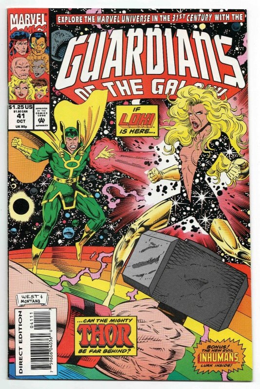 Guardians of the Galaxy #41 VINTAGE 1993 Marvel Comics GGA