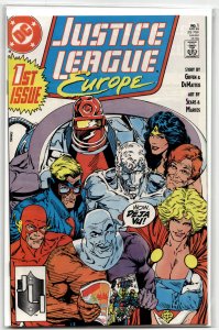 Justice League Europe #1 (1989) Justice League [Key Issue]