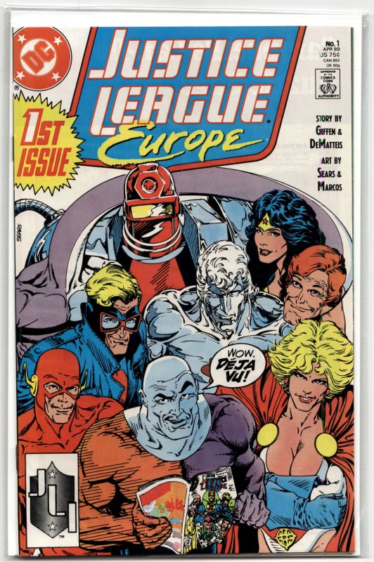 Justice League Europe #1 (1989) Justice League [Key Issue]