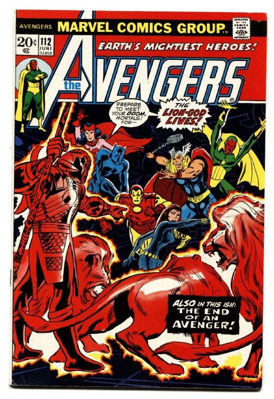 Avengers #112 1973 First appearance of MANTIS- Marvel Comics VF-