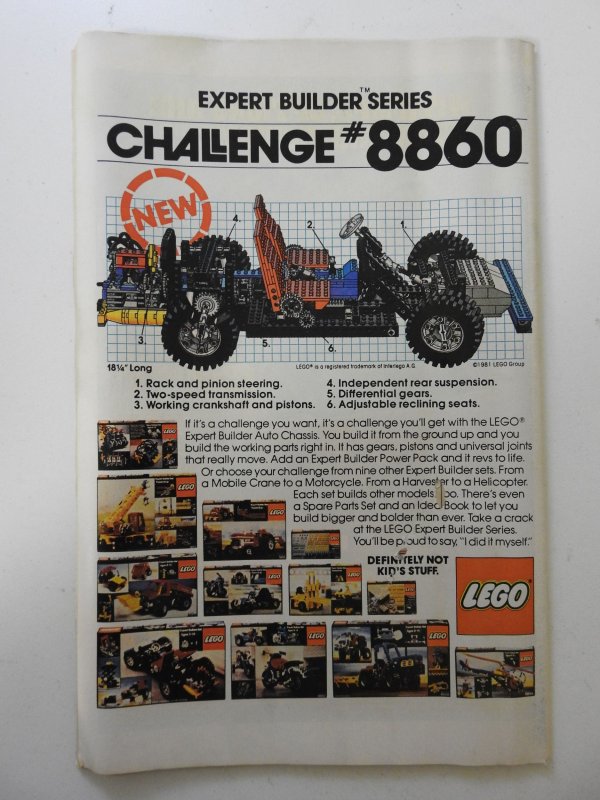 X-Men Annual #5 (1981) GD/VG Condition 2 in tear bc