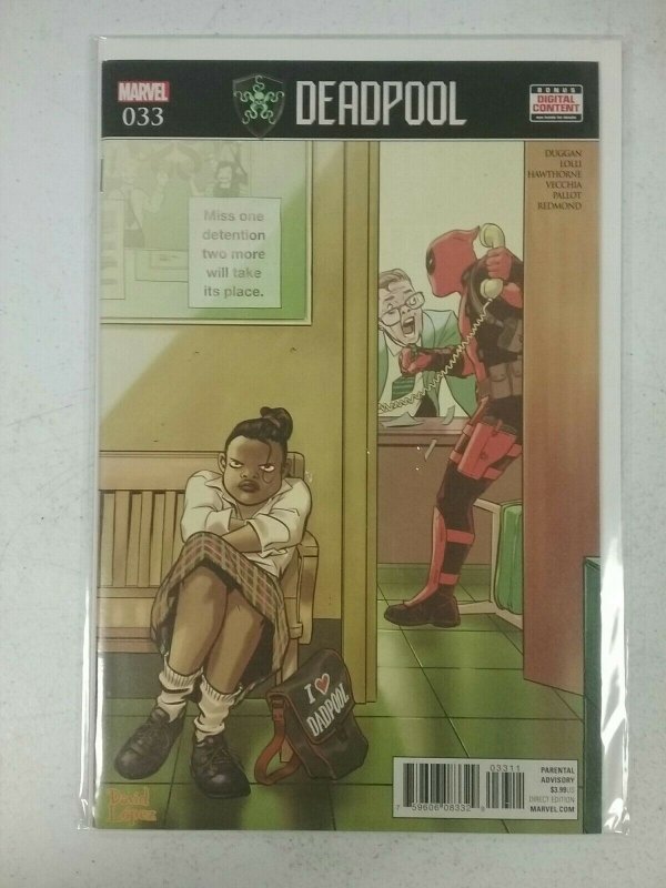 Deadpool #33 Marvel Comics 2017 NW162