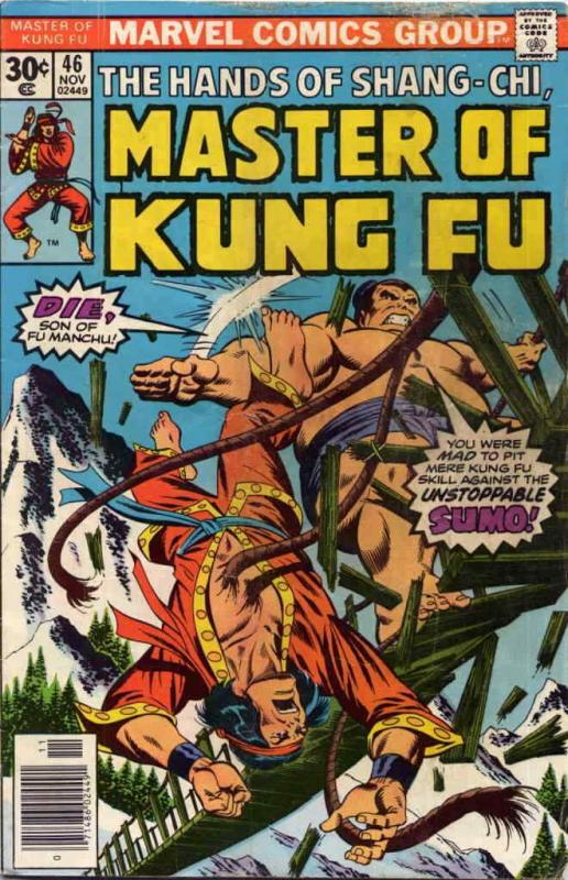 Master of Kung Fu #46 VF; Marvel | save on shipping - details inside