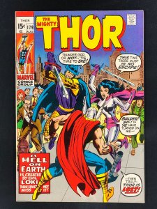 Thor #179 (1970) FN/VF Crusty Bunkers Cover! Loki Appearance