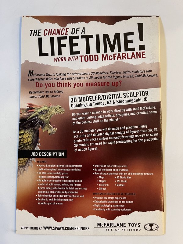 Spawn: Godslayer #4 - NM  (2007)