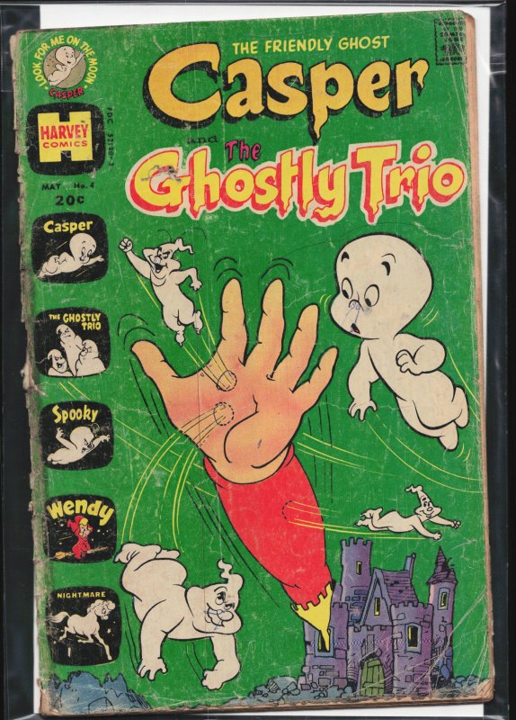 Casper and the Ghostly Trio #4 (1973) Casper