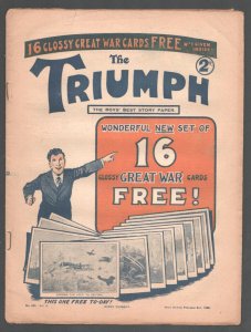 Triumph 2/2/1929-Pulp fiction-Boy's story paper from England-Air war-Foreign ...