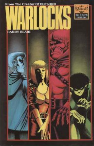 Warlocks #3 Aircel Publishing Inc. Comics 1988 (VF-)