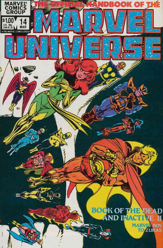 Official Handbook of the Marvel Universe (Vol. 1) #14 VF ; Marvel | OHOTMU