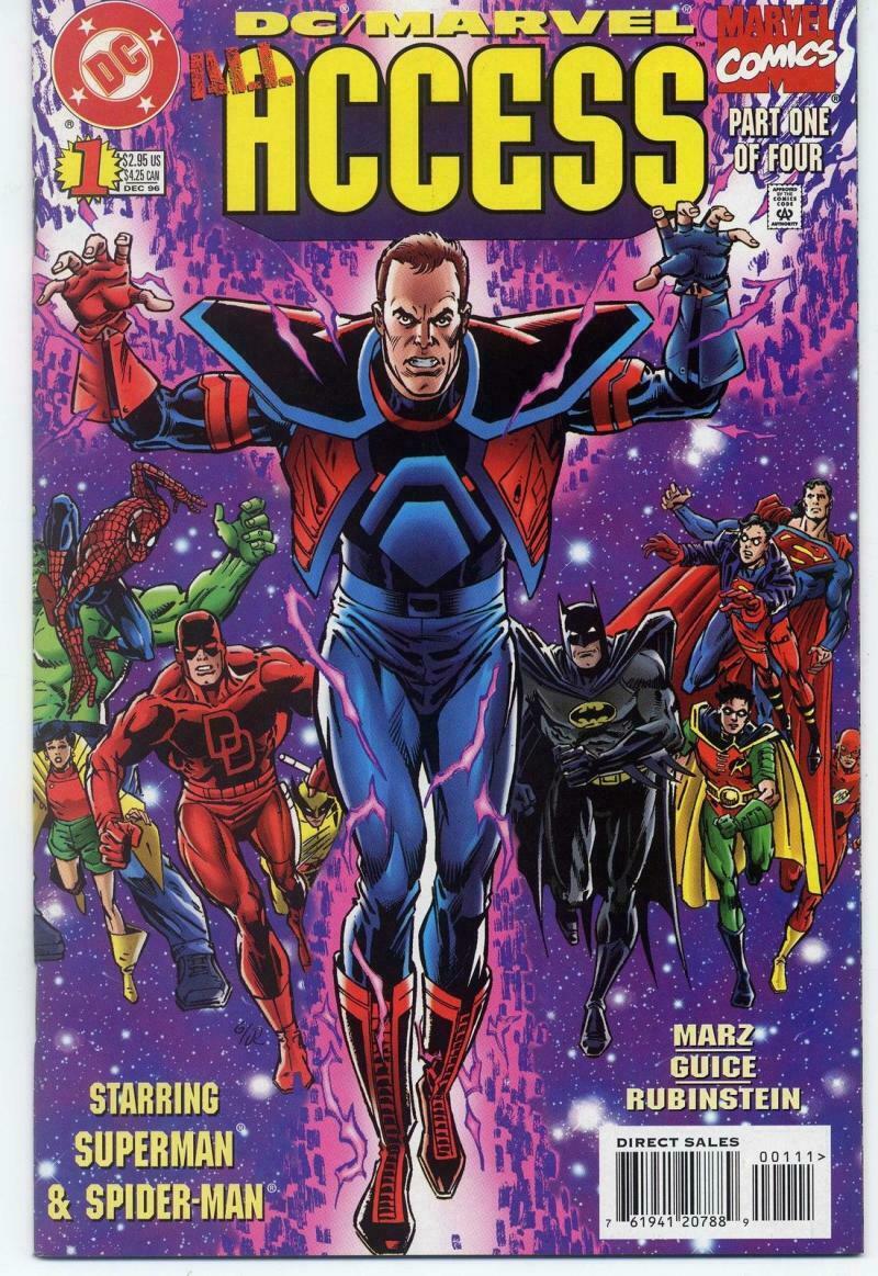 DC/Marvel: All Access #4 (1997)  Comic Books - Modern Age, DC Comics /  HipComic