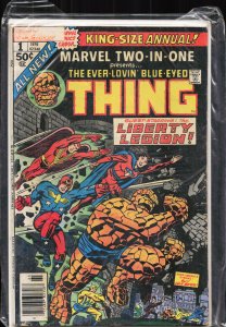 Marvel Two-in-One Annual #1 (1976) Liberty Legion