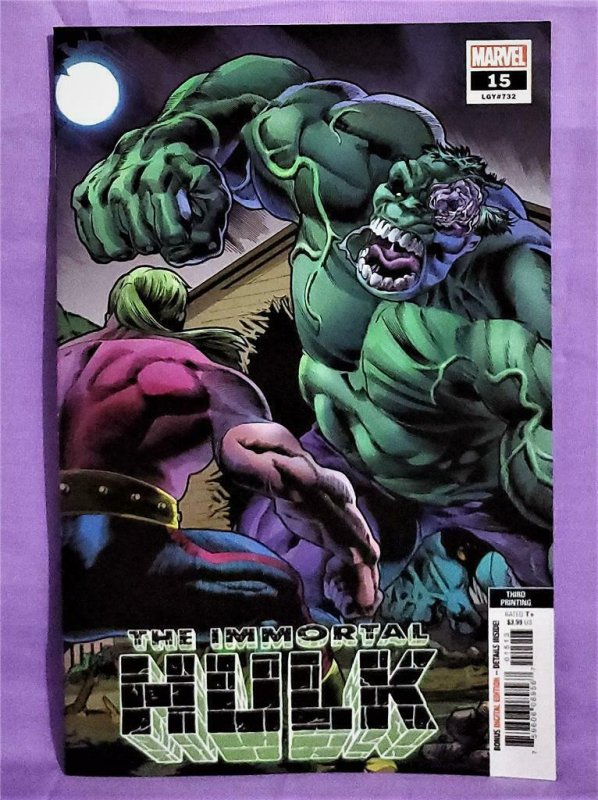 Joe Bennett IMMORTAL HULK #15 3rd Print Variant Cover (Marvel, 2019)!