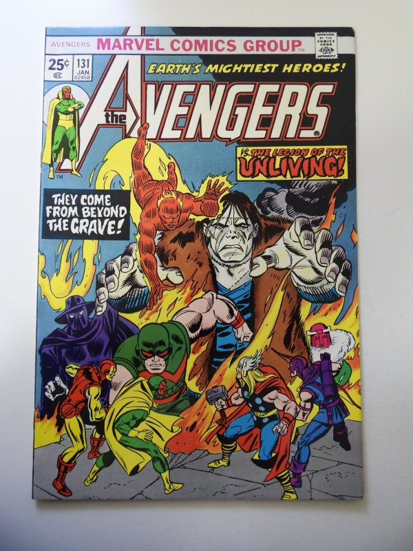 The Avengers #131 (1975) FN- Condition Indentions on fc MVS Intact ...